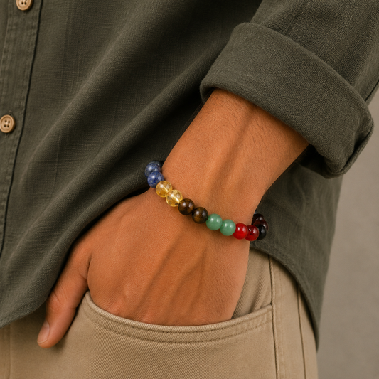 Job Success Energy Bracelet – Product shot on white background
