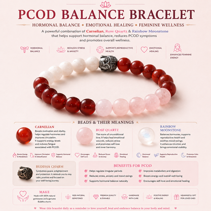 PCOD Balance Bracelet – Lifestyle shot on wrist