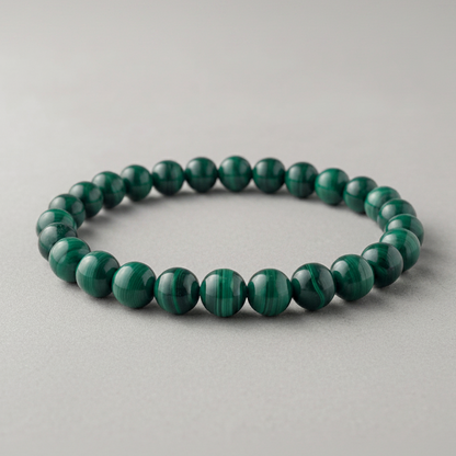 Natural Malachite Bracelet for Transformation & Healing