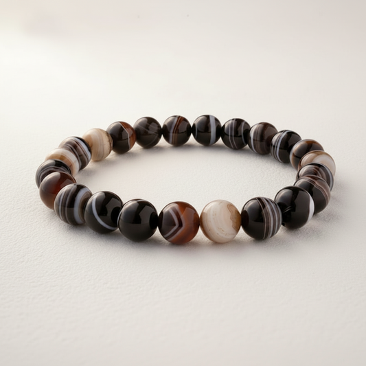Natural Sulemani Hakik Bracelet for Protection & Strength